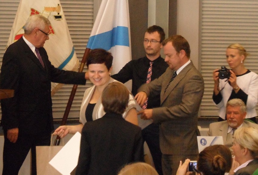 Sosnowiec: nagrody podczas sesji Rady Miasta (FOTO)