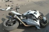Buczek: Wypadek z udziałem motocyklisty
