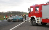 Wypadek na S5 na wysokości Bożenkowa. W szpitalu zmarł ranny kierowca