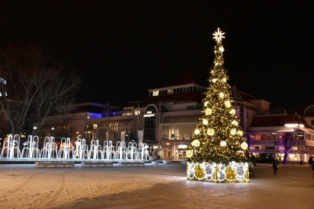 Ozdoby świąteczne w Sopocie