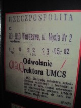 UMCS: Kameralna wystawa poświęcona NSZZ „Solidarność”