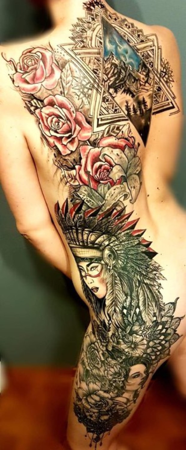 Tatuaż wykonany przez Pana Emila