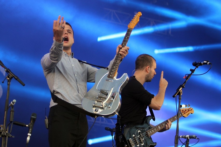 Coke Live Music Festival 2011: koncert White Lies [ZDJĘCIA]