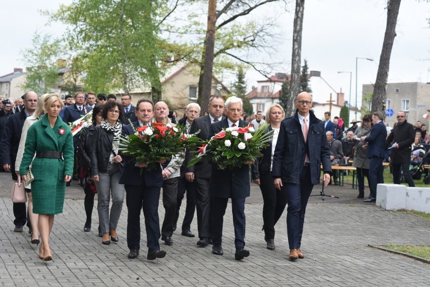 Uroczystość z okazji Święta Narodowego 3 Maja w Lublińcu...