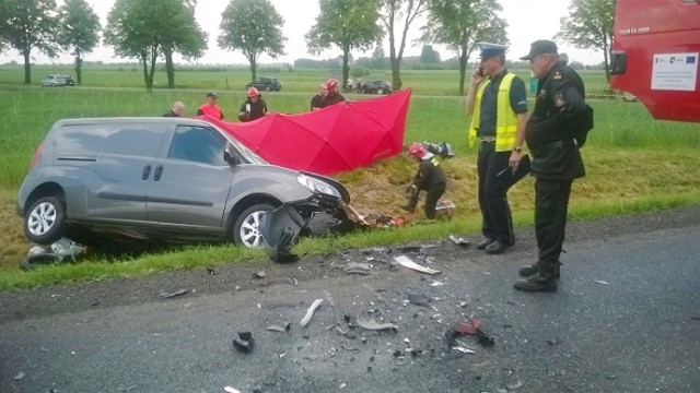 Śmiertelny wypadek pod Sieradzem