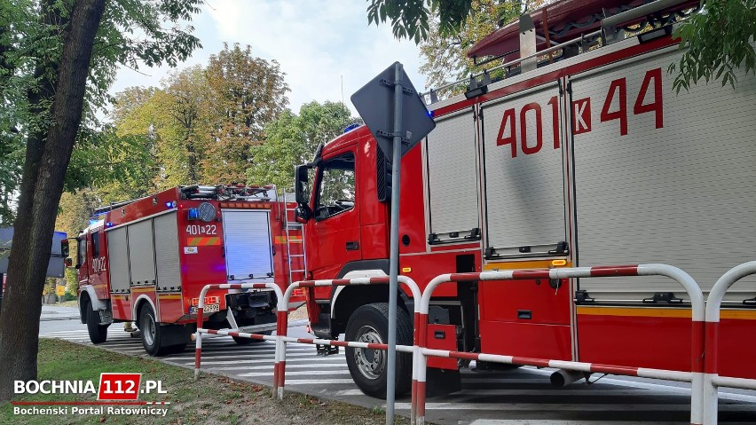 Ewakuacja urzędu miejskiego w Nowym Wiśniczu, 17 września...