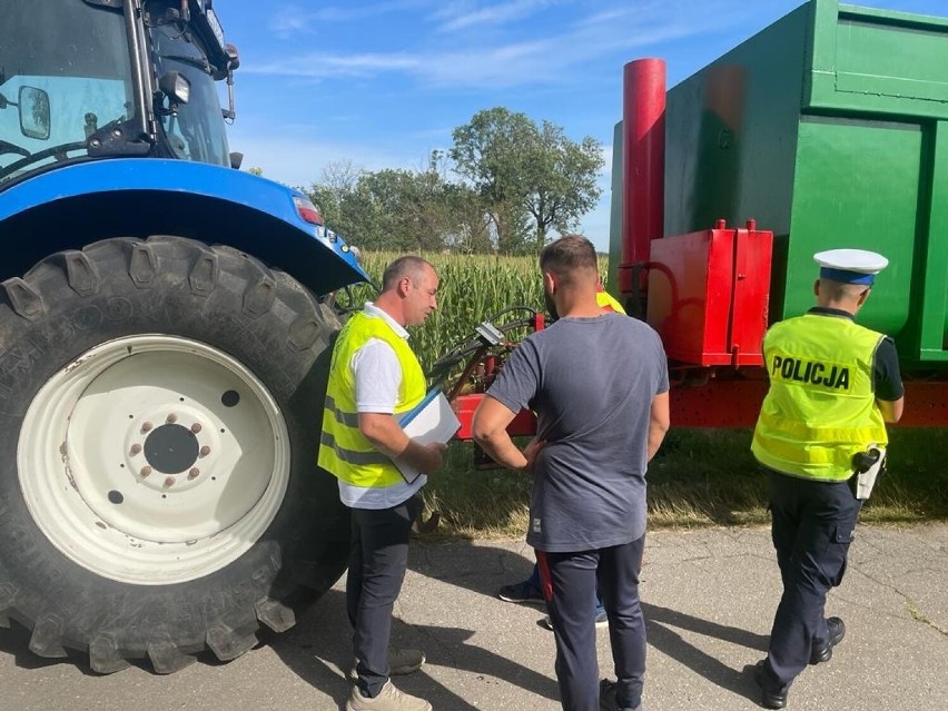 O bezpieczeństwie na polu. Akcja Policji, Straży Pożarnej i Inspektoratu Pracy