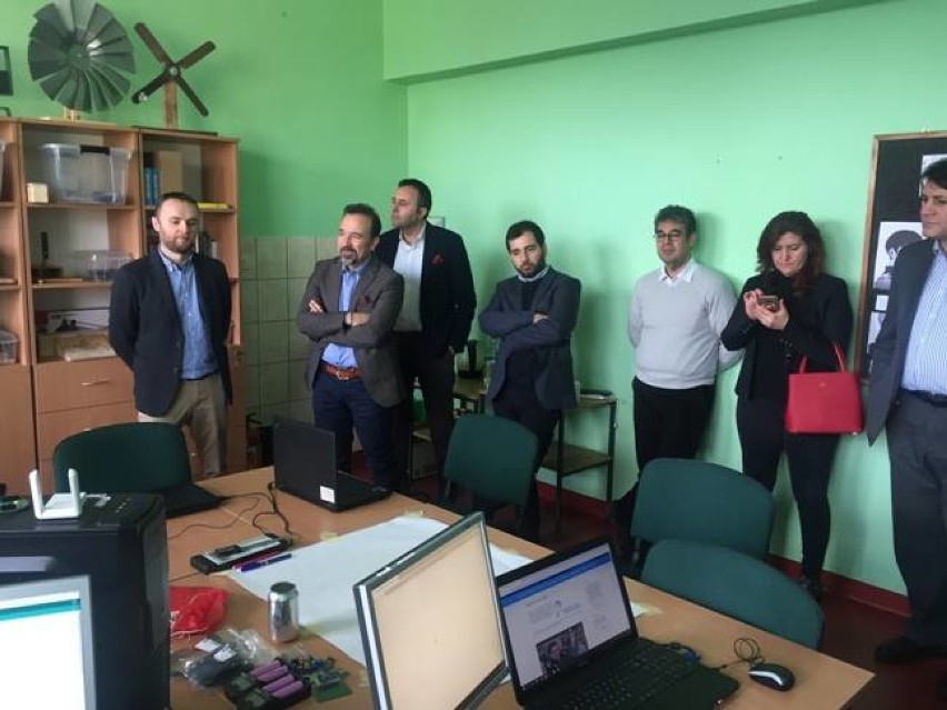 Przedstawiciele tureckiej Doğa Schools odwiedzili wrzesińską "szóstkę" 