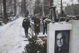 Pierwsza rocznica śmierci Piotra Machalicy. Przedstawiciele władz miasta złożyli kwiaty na grobie artysty