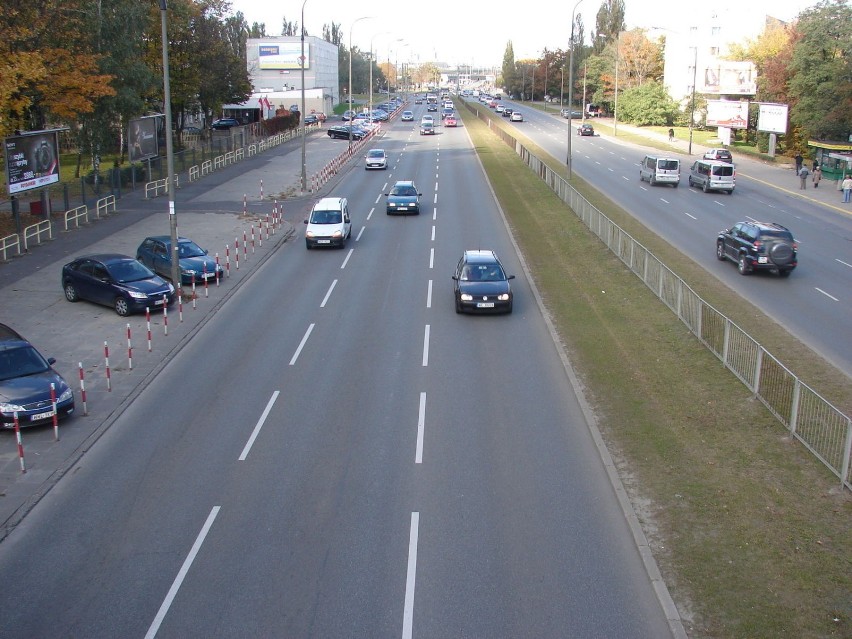 Fot. A. Pionkowska. Sadyba. Ulica Powsińska