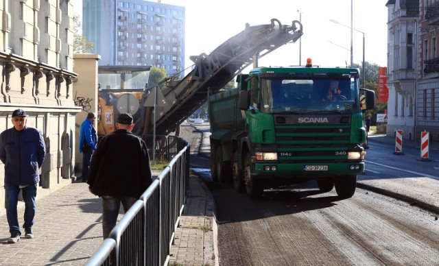 Rozpoczęto remont ulicy Włodka w Grudziądzu