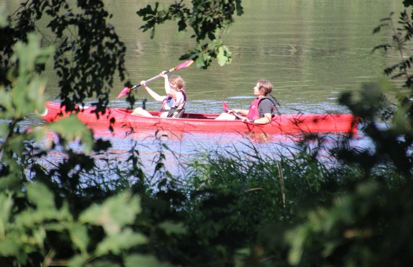 W Głownie odbył się spływ kajakowy rzeką Mrogą. Udział wzięło prawie 70 uczestników. ZDJĘCIA