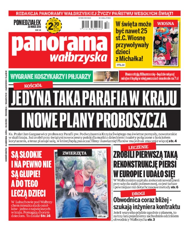 Panorama Wałbrzyska wydanie z 26 marca 2018 r.