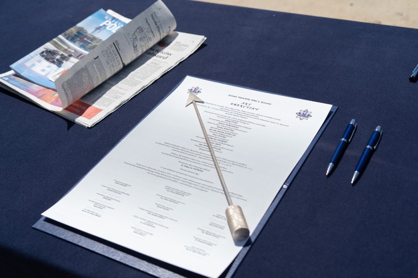 Dziś podpisano umowę oraz akt erekcyjny pod budowę nowej siedziby Komisariatu Policji II w Rzeszowie