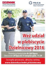 Najpopularniejszy Dzielnicowy województwa śląskiego 2016 