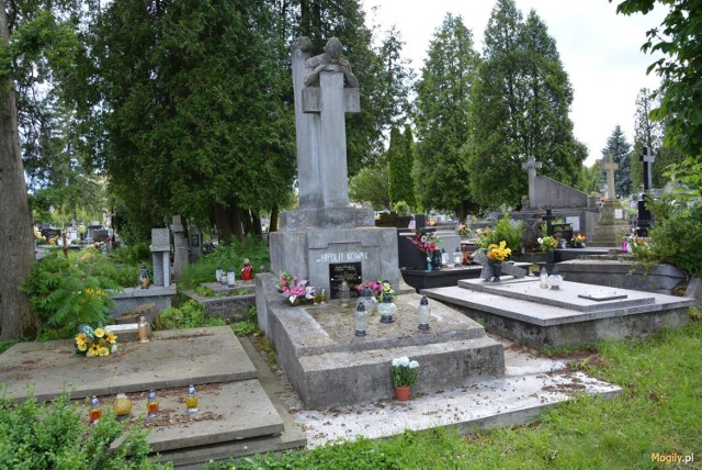 Pomnik śp. Hipolita Nowaka jest jednym z najpiękniejszych na gorlickim cmentarzu parafialnym. Rada Miasta jednogłośnie zdecydowała o przekazaniu 30 tysięcy dotacji na jego renowację