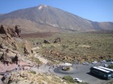 Teneryfa - księżycowy krajobraz parku narodowego "El Teide"