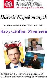 Ostrów: Krzysztof Ziemiec gościem Biblioteki Publicznej