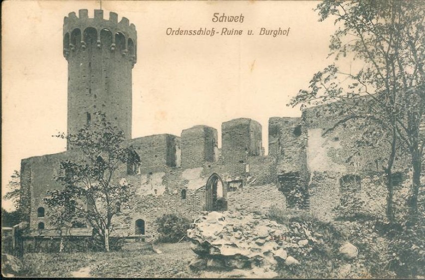 Świecki zamek w XIX wieku.