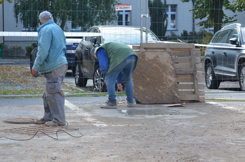 Dobiegł końca remont parkingu przy budynku administracji Głogowskiego Szpitala Powiatowego 