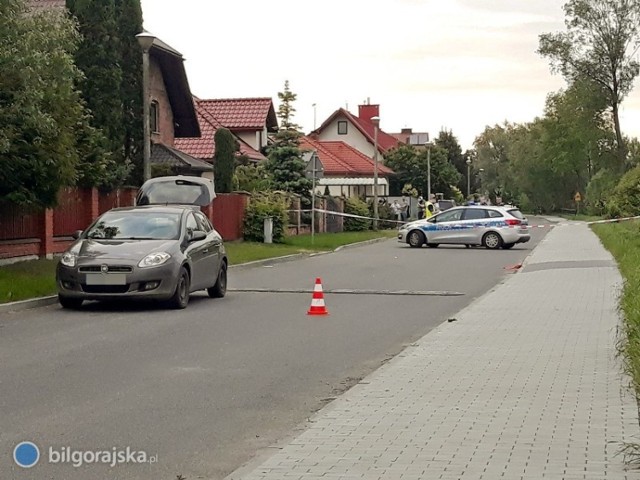 Policja na miejscu zbrodni