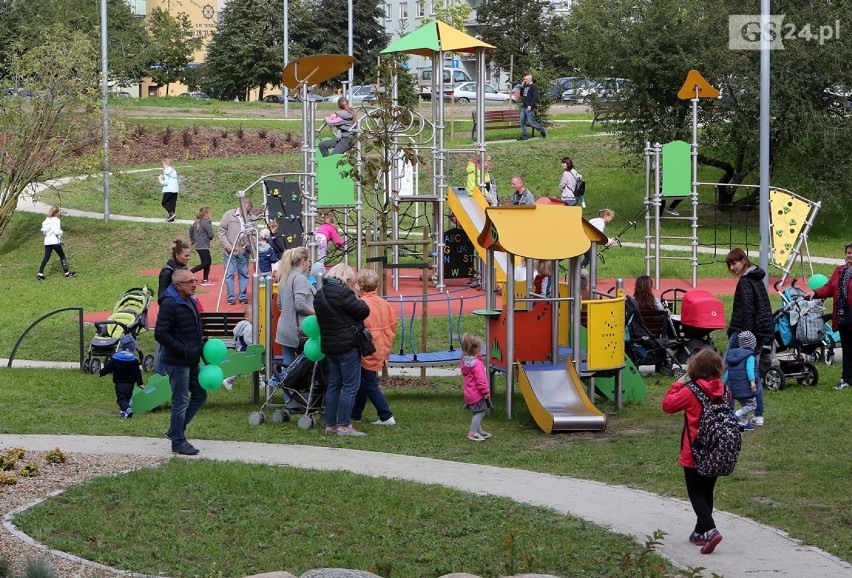 Otworzyli przepiękny park na osiedlu Majowym! [zdjęcia, wideo] 