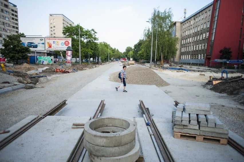 Przebudowa Królewskiej, zdjęcia z niedzieli 9 czerwca