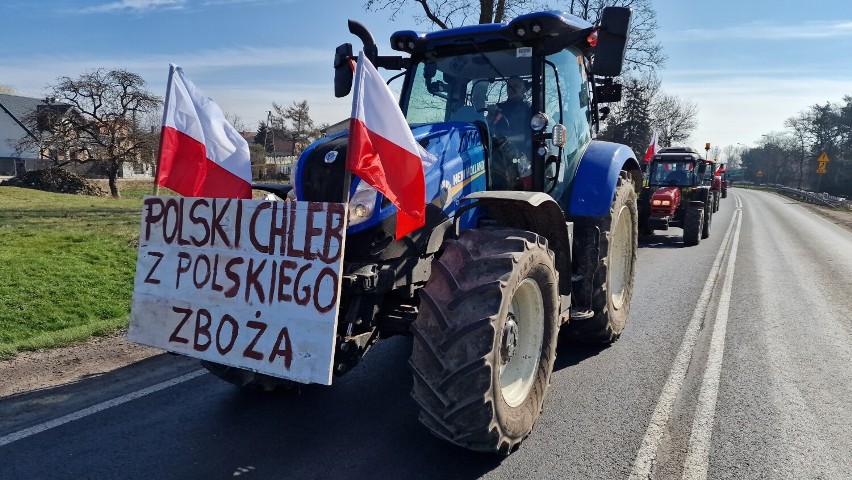 Ogólnopolski protest rolników w Piotrkowie i powiecie...