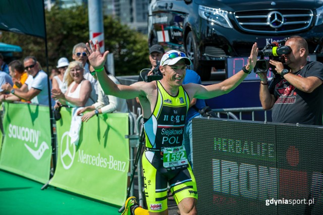 Michał Siejakowski, trener i zawodnik KTS Ironman Kwidzyn