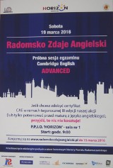 Radomsko zdaje angielski: Egzaminy FCE i CAE w Radomsku!