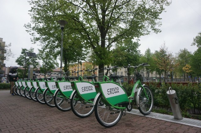 W 2020 roku rower miejski w Częstochowie był wypożyczany ok. 90 tysięcy razy