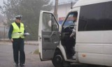 Policja w Koninie. Kontrola busów przewożących pasażerów
