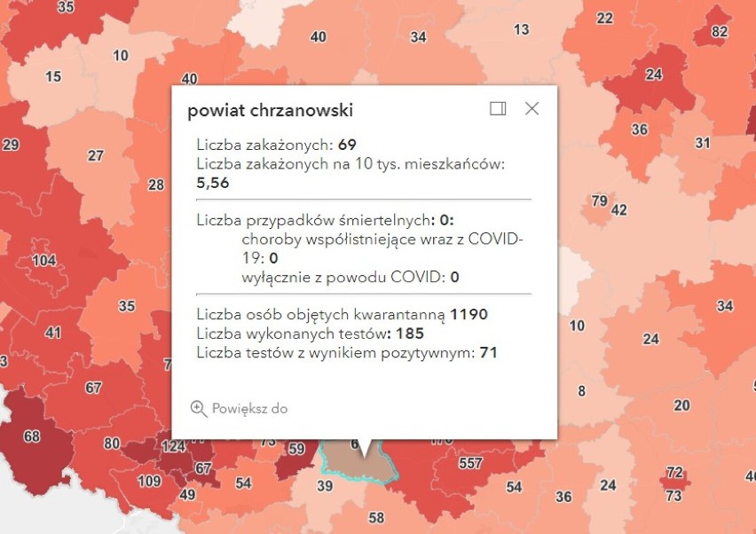 Koronawirus, raport 21 listopada 2021. W Polsce ponad 18 tys. zakażeń SARS CoV-2. Rosną też liczby w zachodniej Małopolsce