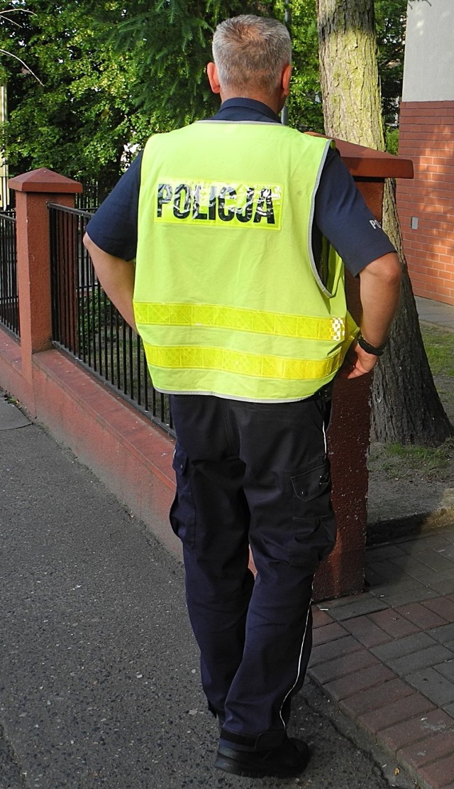 Jeden ze stargardzkich policjantów, 28.06.2015 r.