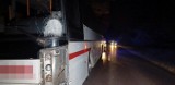 Śmiertelny wypadek pod Słupskiem. Piesza zginęła pod kołami autobusu [ZDJĘCIA,WIDEO]