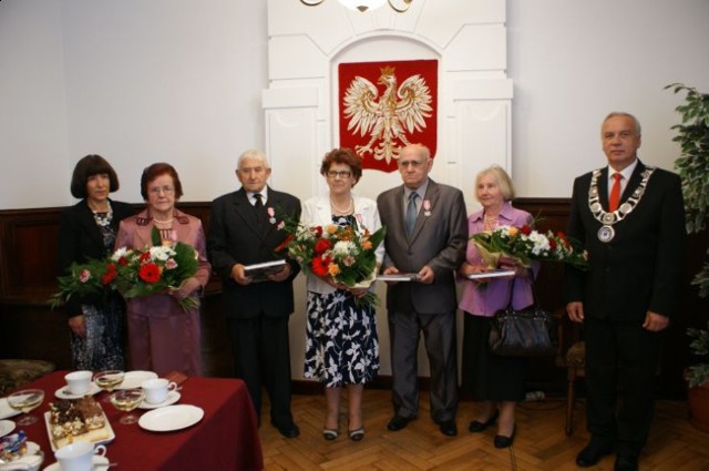 Złote gody obchodziło w Bytowie osiem par