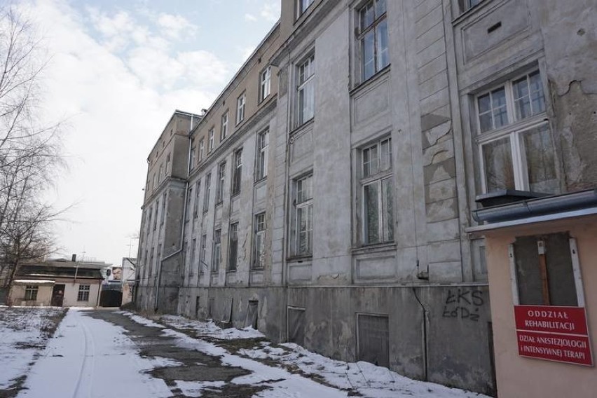 Opuszczony szpital Radlińskiego w Łodzi
