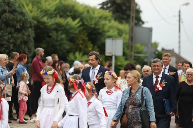Dożynki samorządowo-parafialne w sołectwie Dobrzec
