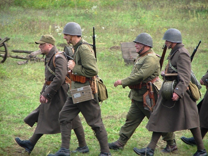 Dziesiątacy bronili Łomianek (FOTO)