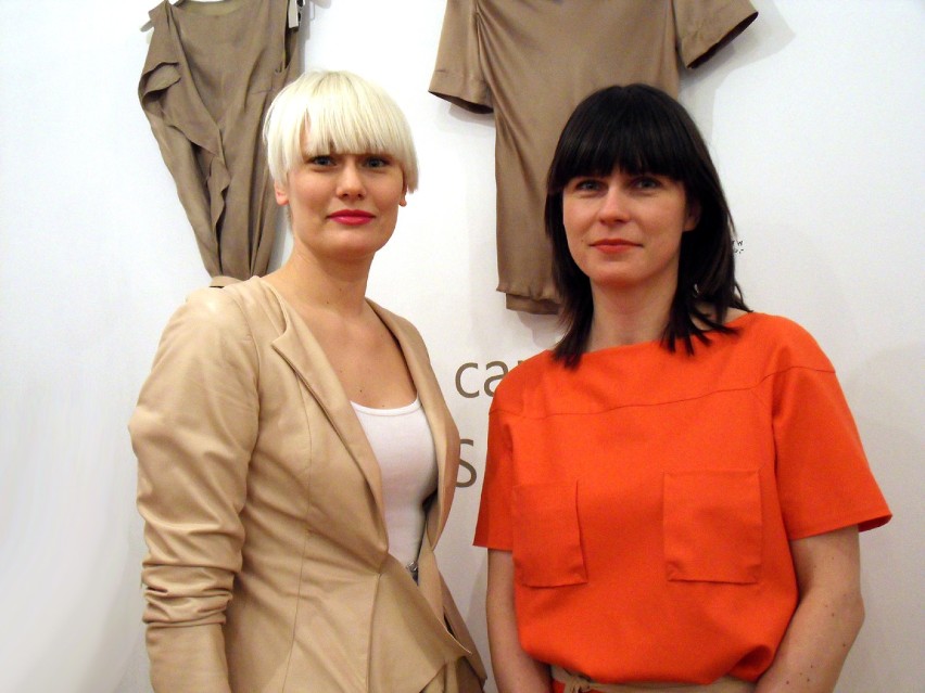 Olga Hunger z pracowni projektującej wnętrze i Agata Wojtkiewicz