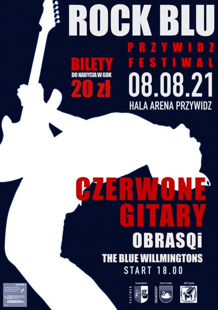 Już w niedzielę VI Rockblu Festiwal Przywidz. Zagrają Czerwone Gitary i inni znani artyści