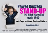 Zbąszyń. Paweł Reszela - "No i cyk" - komik wystąpi na scenie ZCK.  Kiedy występ komika i gdzie kupimy bilety?