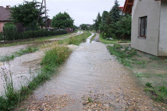 Sytuacja powodziowa w Beskidach