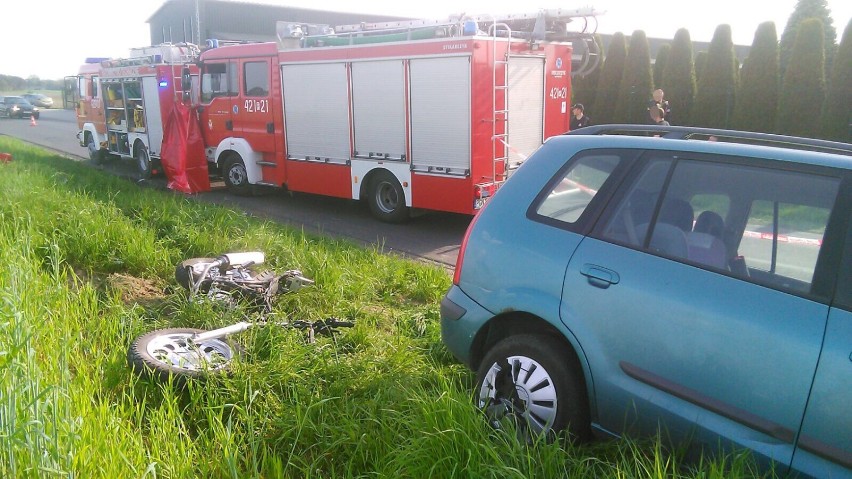 Wypadek w Czerniejewie - nie żyje 53-latek