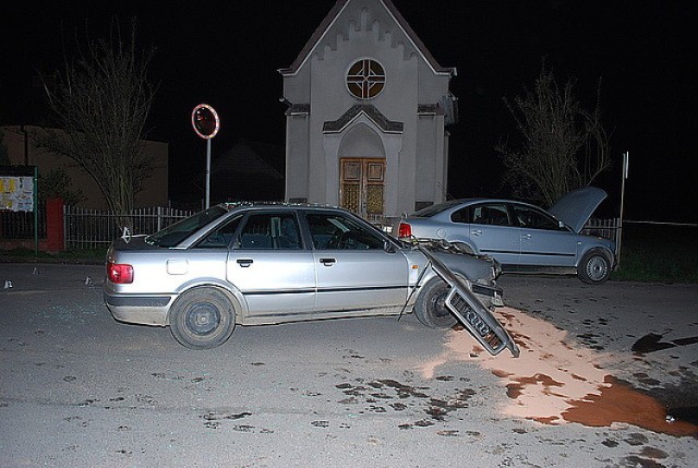 Wypadek w Ostrowie. Zderzyły się dwa auta