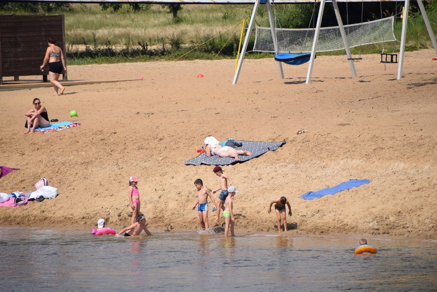 Plażowanie nad Wartą