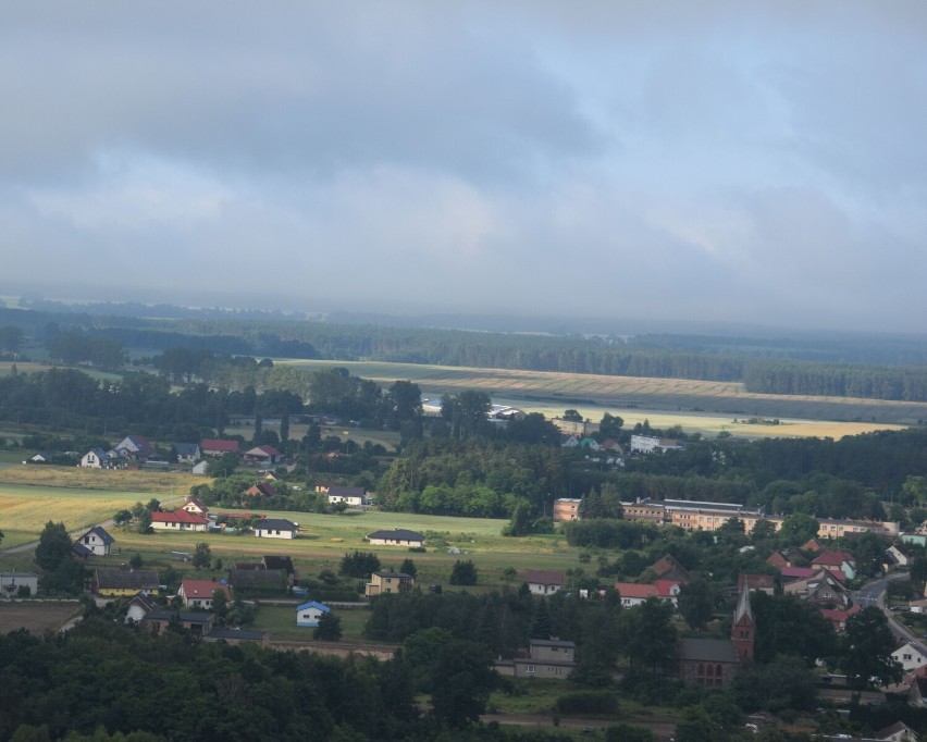 Wieś Turowo koło Szczecinka