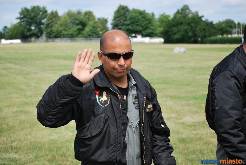 Trening Royal Jordanian Falcons trwał dwadzieścia minut....