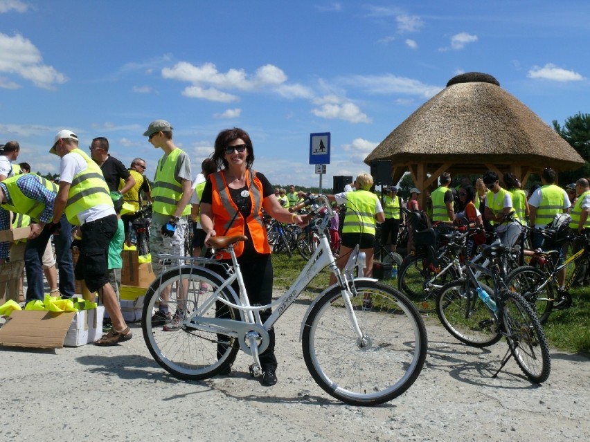 Rajd rowerowy ze Słoku na górę Kamieńsk
