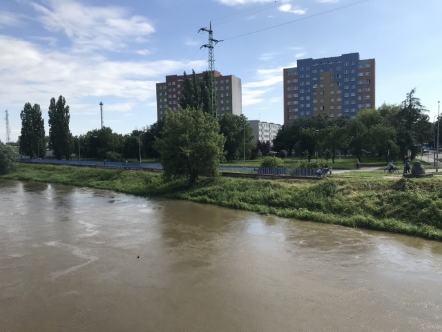 Na Odrze w Oławie do przekroczenia stanu alarmowego brakuje już tylko kilku centymetrów